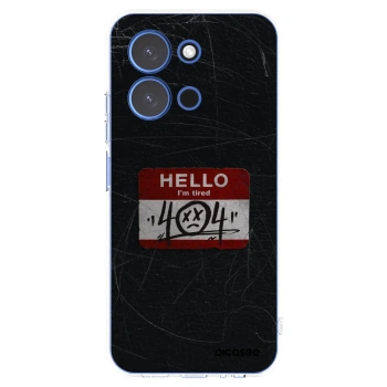 Picasee silikonski prozorni ovitek za Xiaomi Redmi 15C 4G - HELLO 404