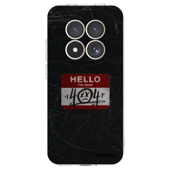 Picasee silikonski prozorni ovitek za Xiaomi Redmi Note 15 Pro 4G - HELLO 404