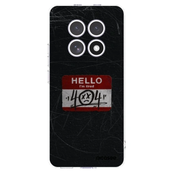 Picasee silikonski prozorni ovitek za Xiaomi Redmi Note 15 - HELLO 404