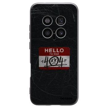 Picasee silikonski črni ovitek za Honor Magic8 Pro 5G - HELLO 404