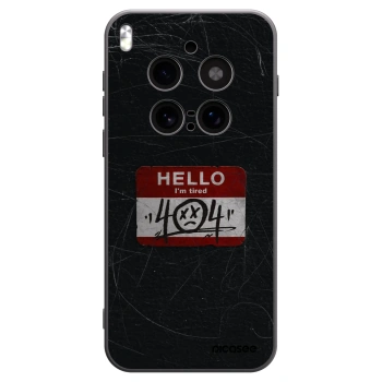 Picasee silikonski črni ovitek za Vivo X300 Pro - HELLO 404