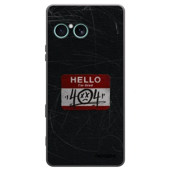 Picasee silikonski črni ovitek za Sony Xperia 10 VII - HELLO 404