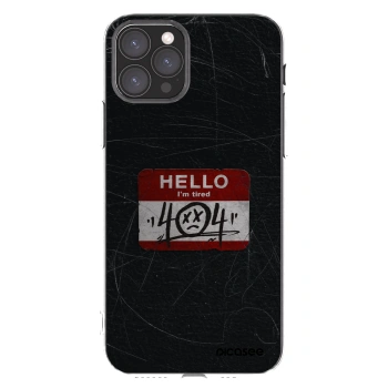 Picasee silikonski prozorni ovitek za Apple iPhone 11 Pro - HELLO 404