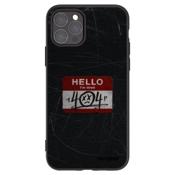 Picasee silikonski črni ovitek za Apple iPhone 11 Pro - HELLO 404