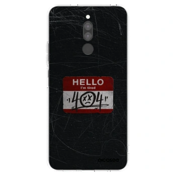 Picasee silikonski prozorni ovitek za Xiaomi Redmi 8 - HELLO 404