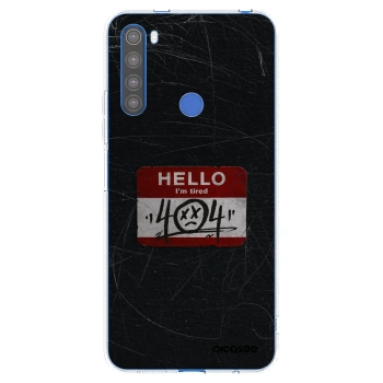 Picasee silikonski prozorni ovitek za Xiaomi Redmi Note 8T - HELLO 404