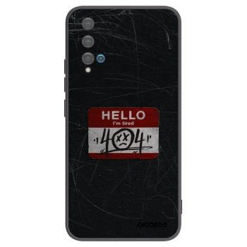 Picasee silikonski črni ovitek za Huawei Nova 5T - HELLO 404