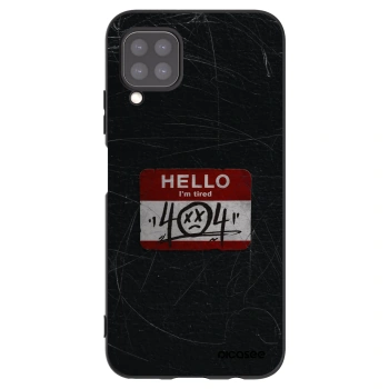 Picasee silikonski črni ovitek za Huawei P40 Lite - HELLO 404