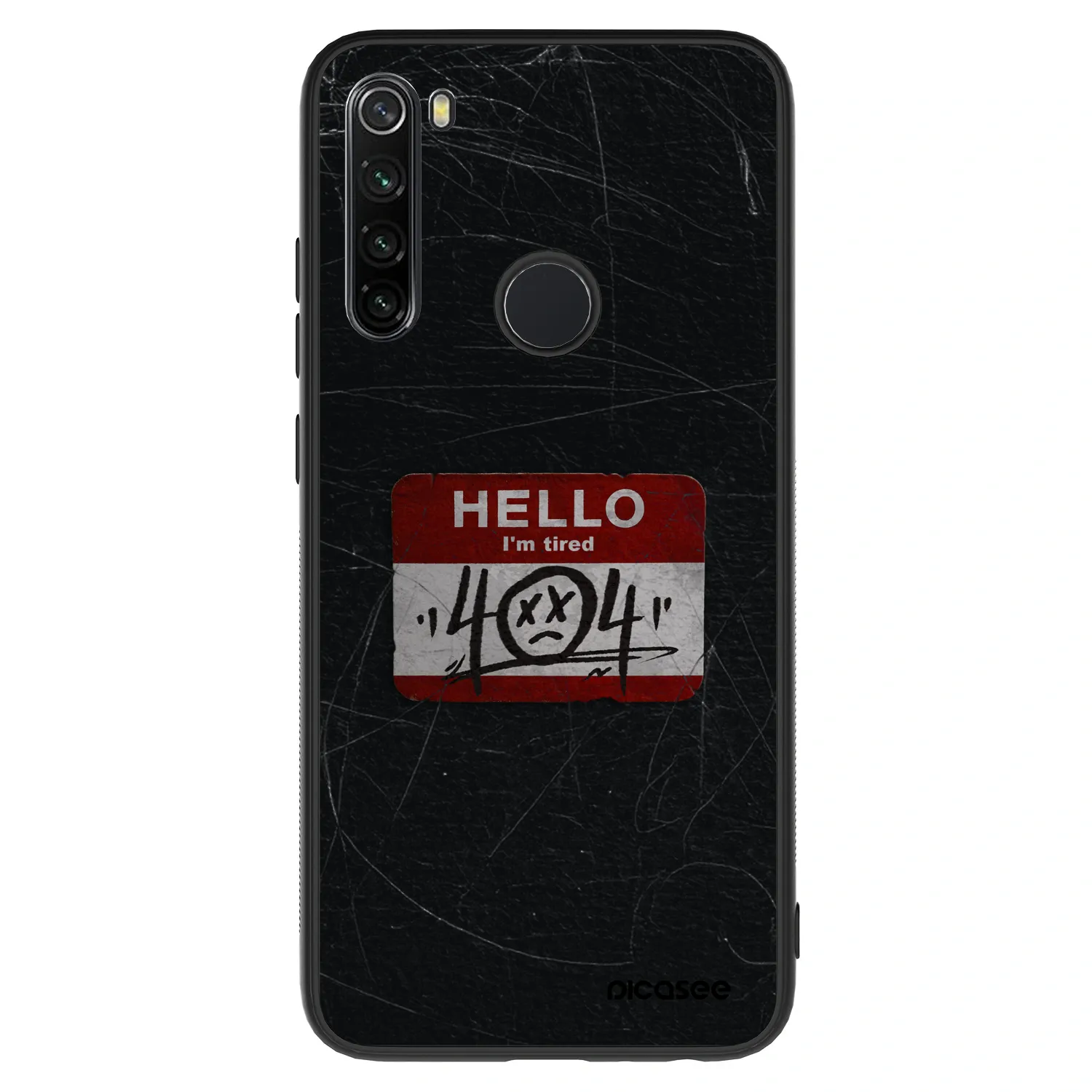 Picasee ULTIMATE CASE za Xiaomi Redmi Note 8 - HELLO 404