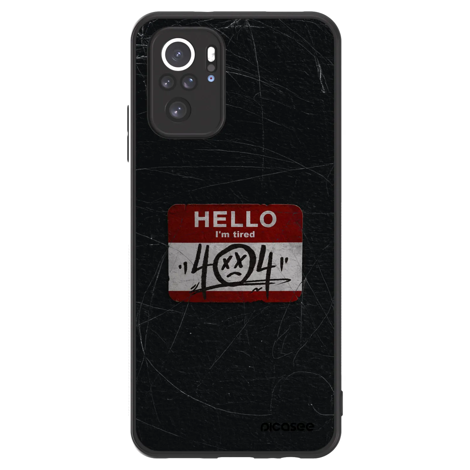 Picasee ULTIMATE CASE za Xiaomi Redmi Note 10 - HELLO 404