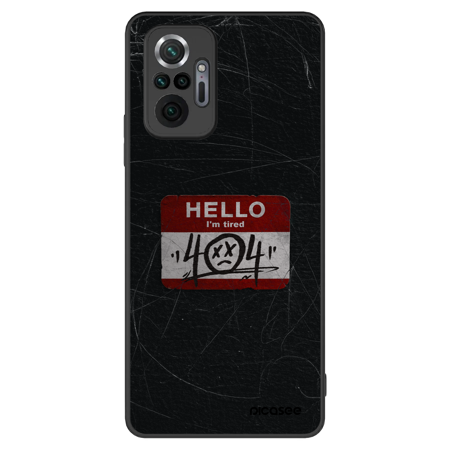 Picasee ULTIMATE CASE za Xiaomi Redmi Note 10 Pro - HELLO 404