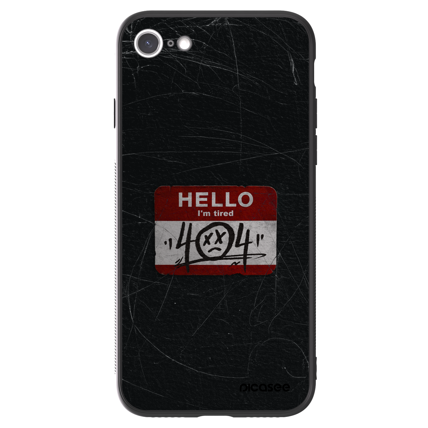 Picasee ULTIMATE CASE za Apple iPhone SE 2020 - HELLO 404