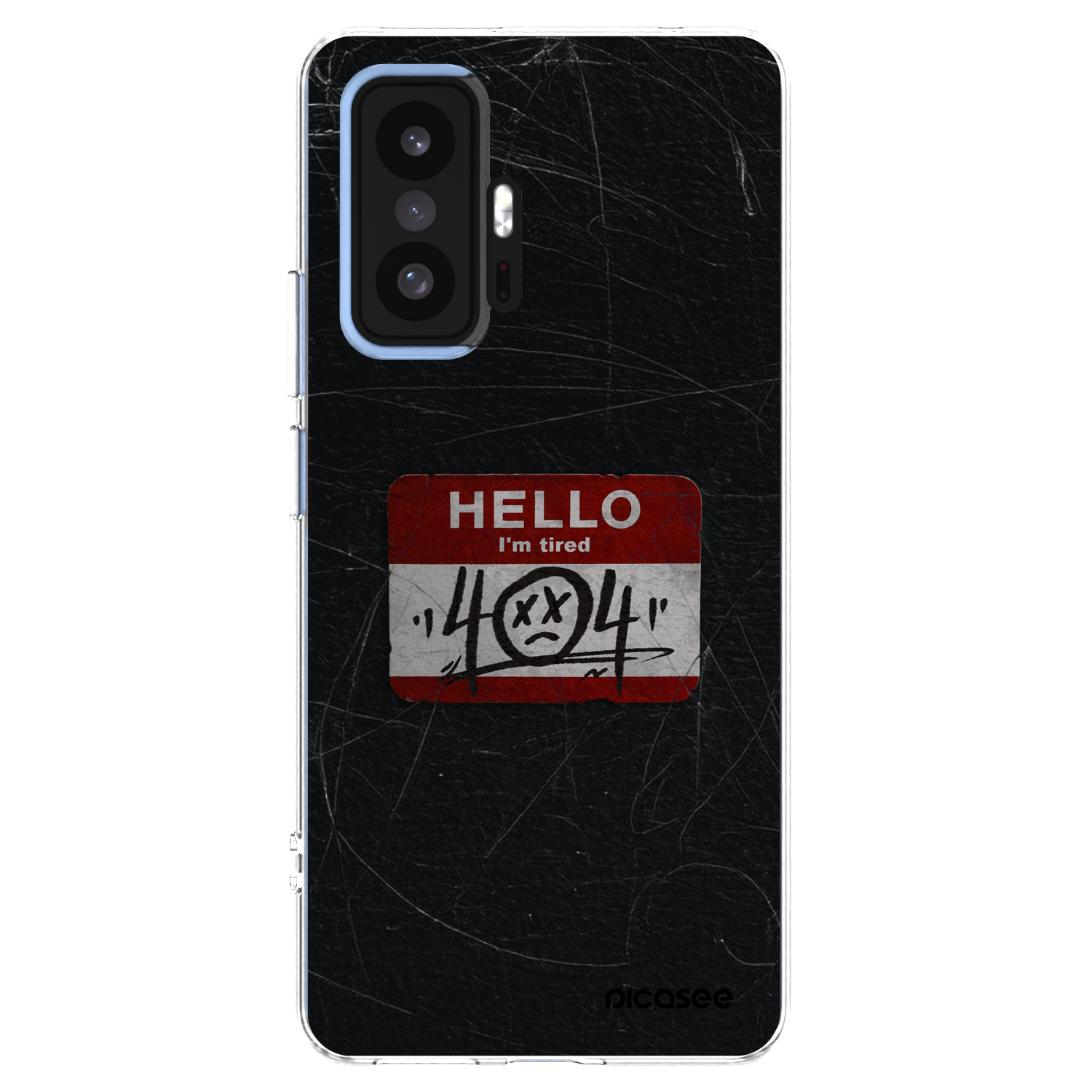 Picasee silikonski prozorni ovitek za Xiaomi 11T - HELLO 404