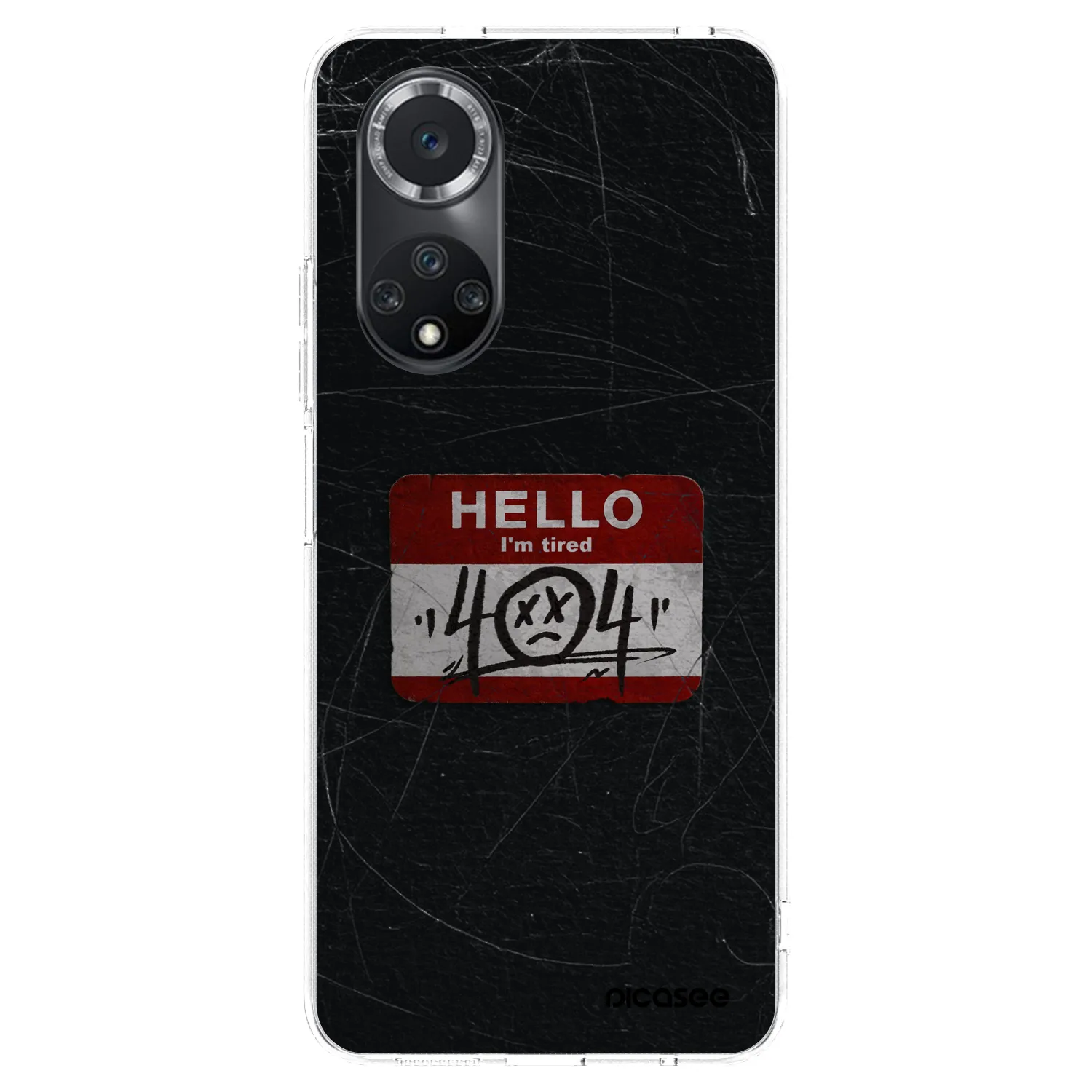 Picasee silikonski prozorni ovitek za Huawei Nova 9 SE - HELLO 404