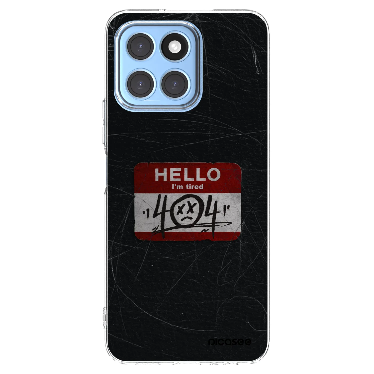 Picasee silikonski prozorni ovitek za Honor X6 - HELLO 404
