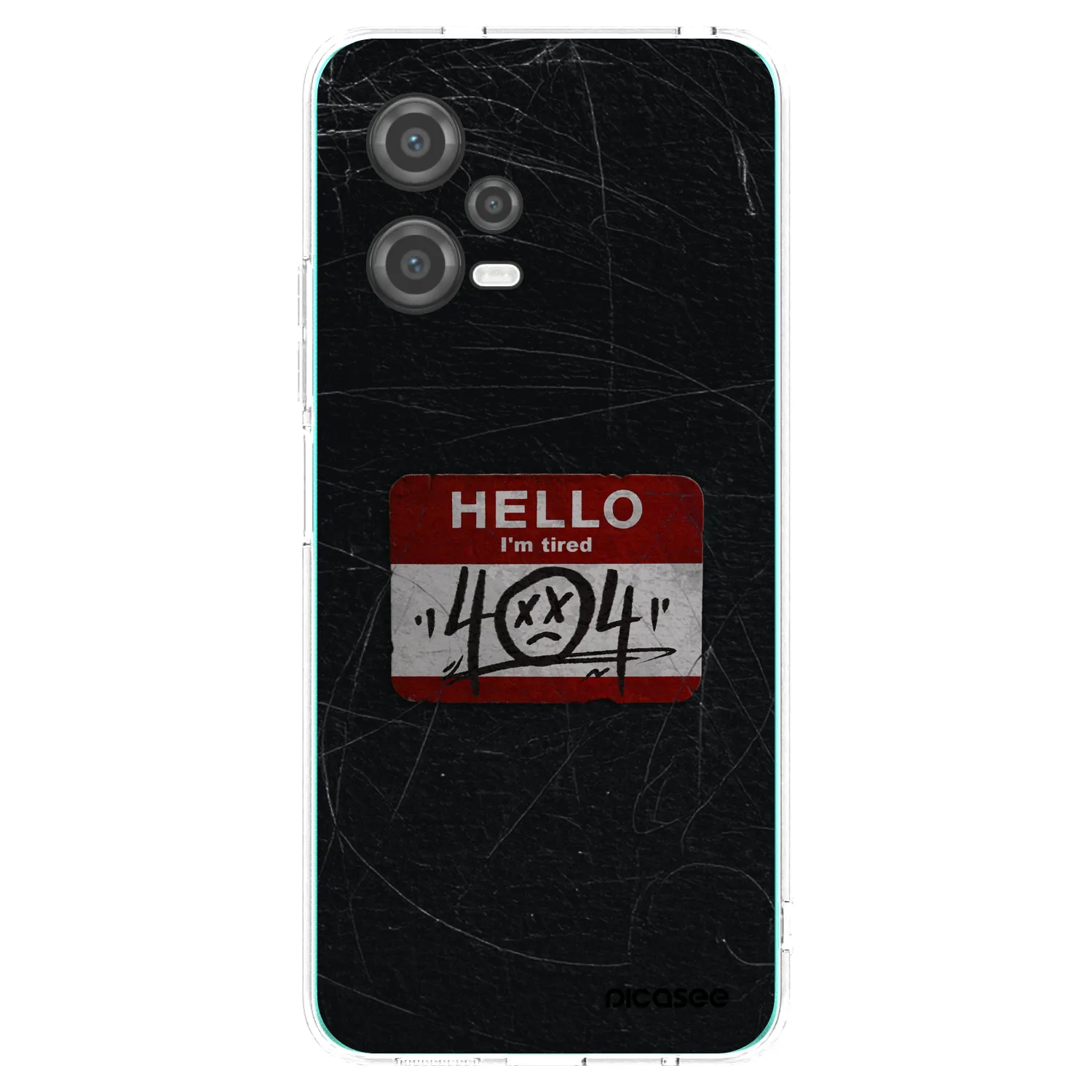 Picasee silikonski prozorni ovitek za Xiaomi Poco X5 - HELLO 404
