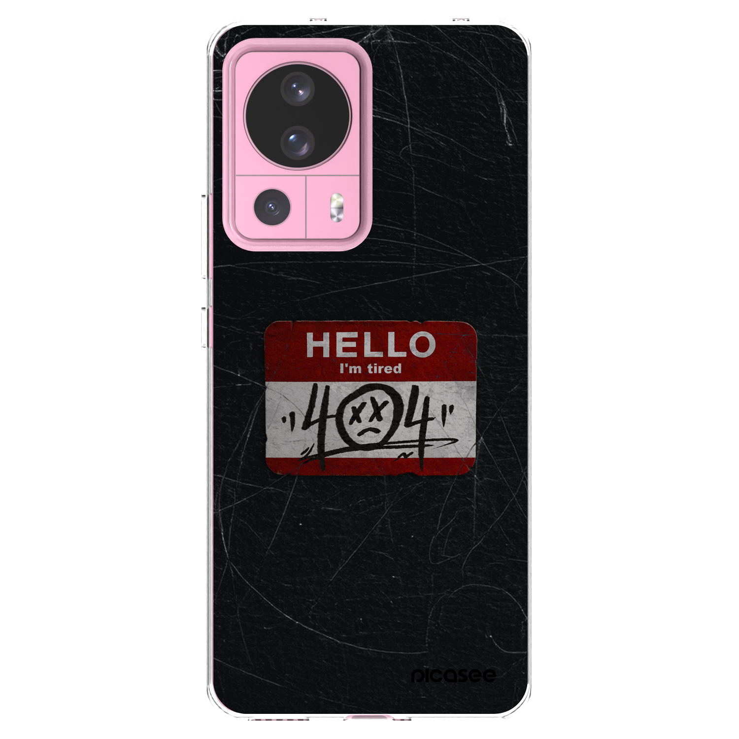 Picasee silikonski prozorni ovitek za Xiaomi 13 Lite - HELLO 404