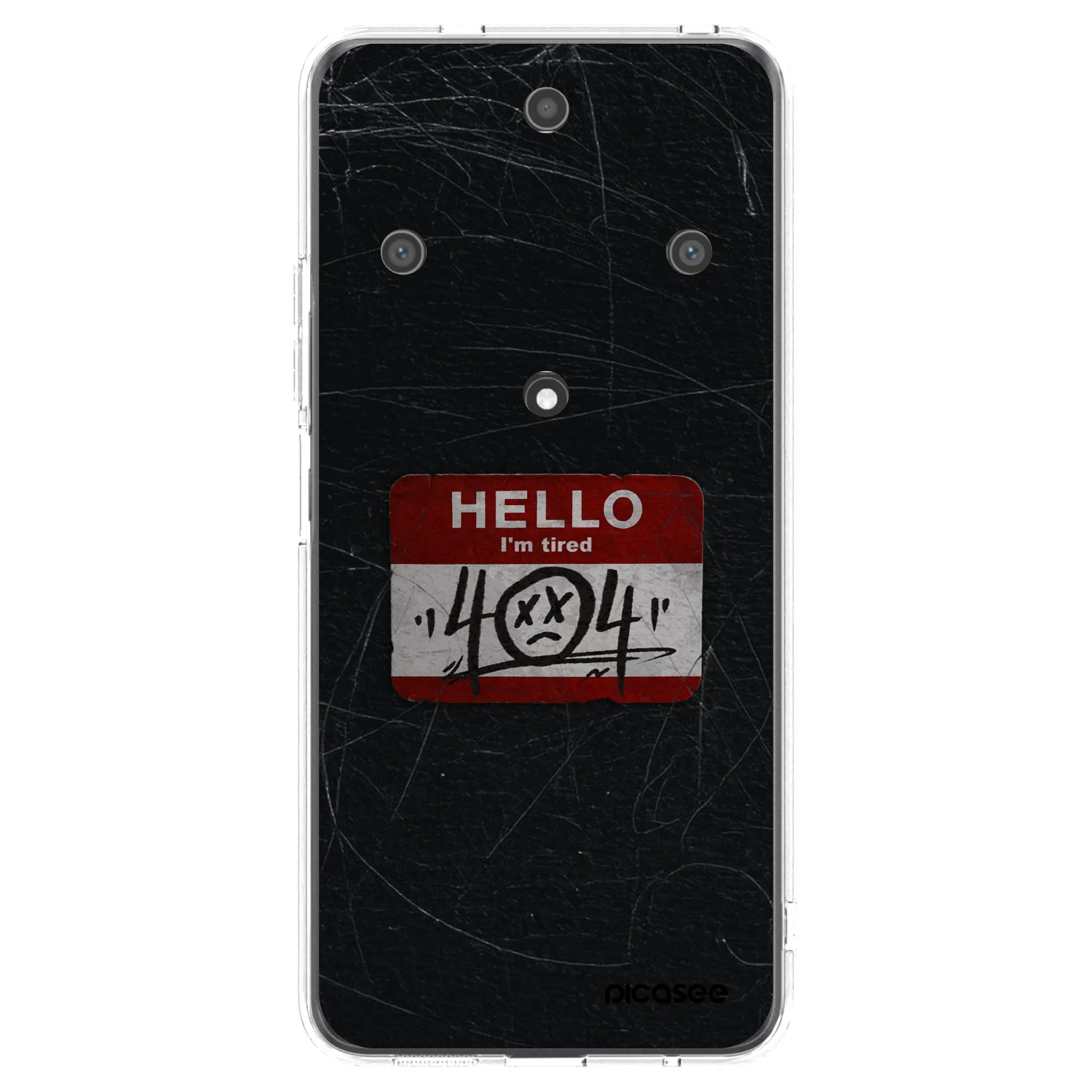 Picasee silikonski prozorni ovitek za Honor Magic5 Lite 5G - HELLO 404