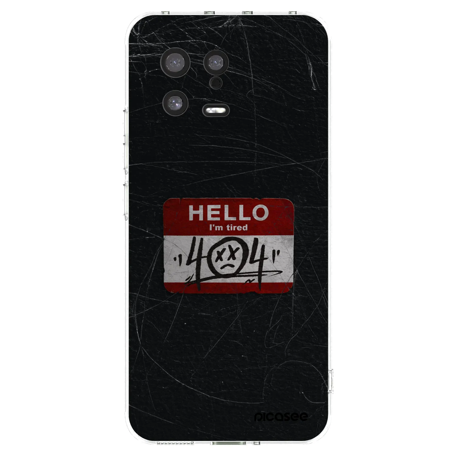 Picasee silikonski prozorni ovitek za Xiaomi 13 - HELLO 404