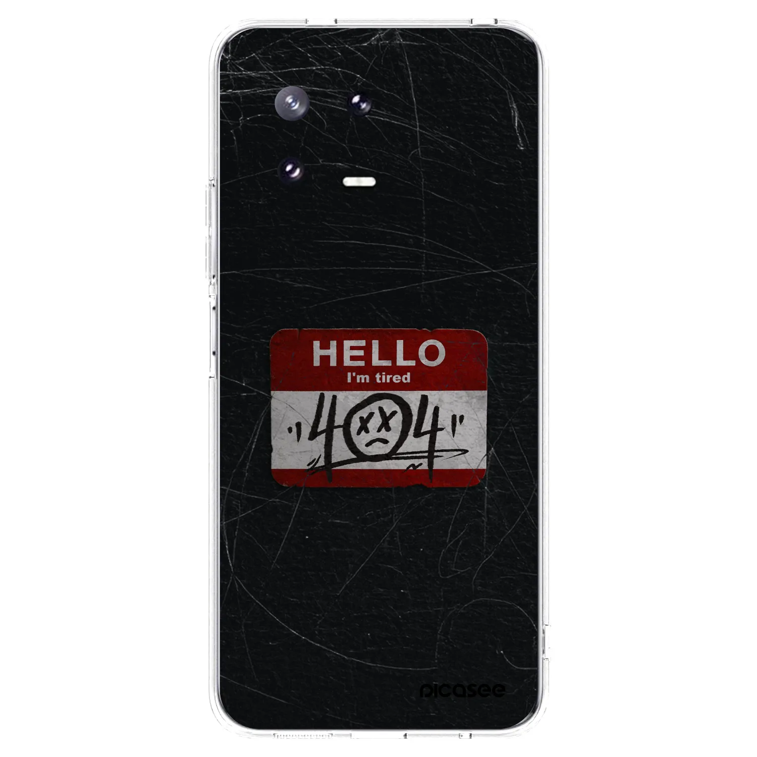 Picasee silikonski prozorni ovitek za Xiaomi 13 Pro - HELLO 404
