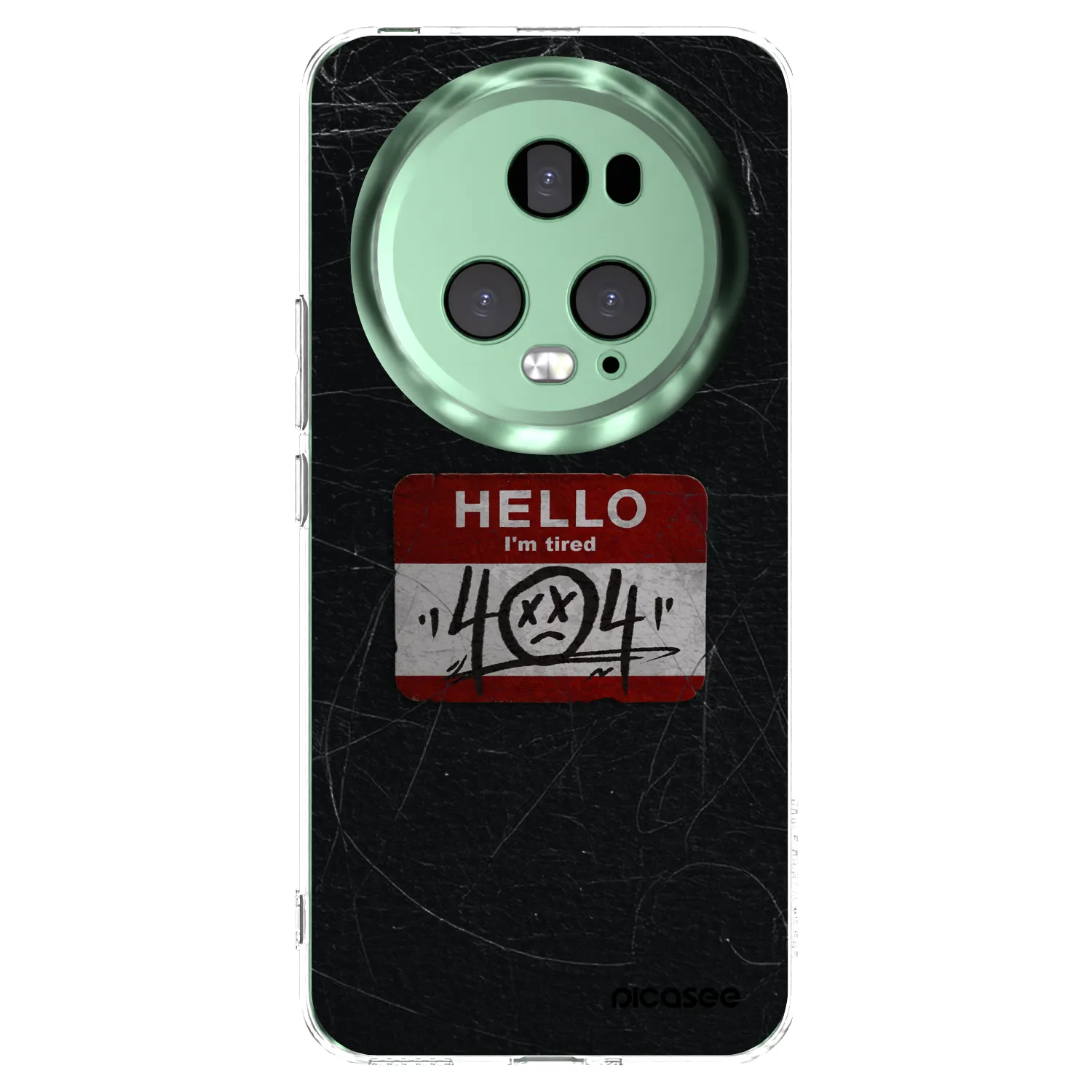 Picasee silikonski prozorni ovitek za Honor Magic5 Pro - HELLO 404