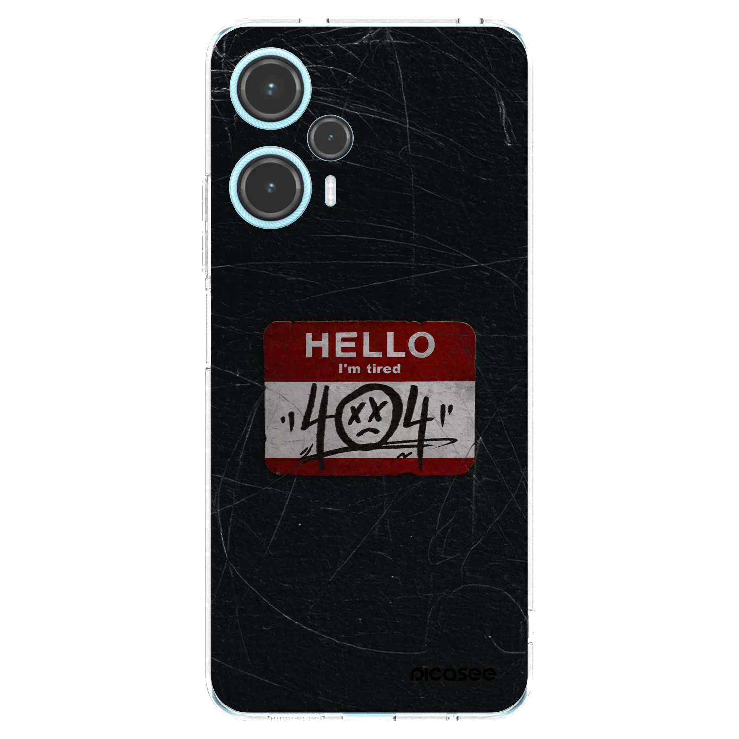 Picasee silikonski prozorni ovitek za Xiaomi Poco F5 - HELLO 404