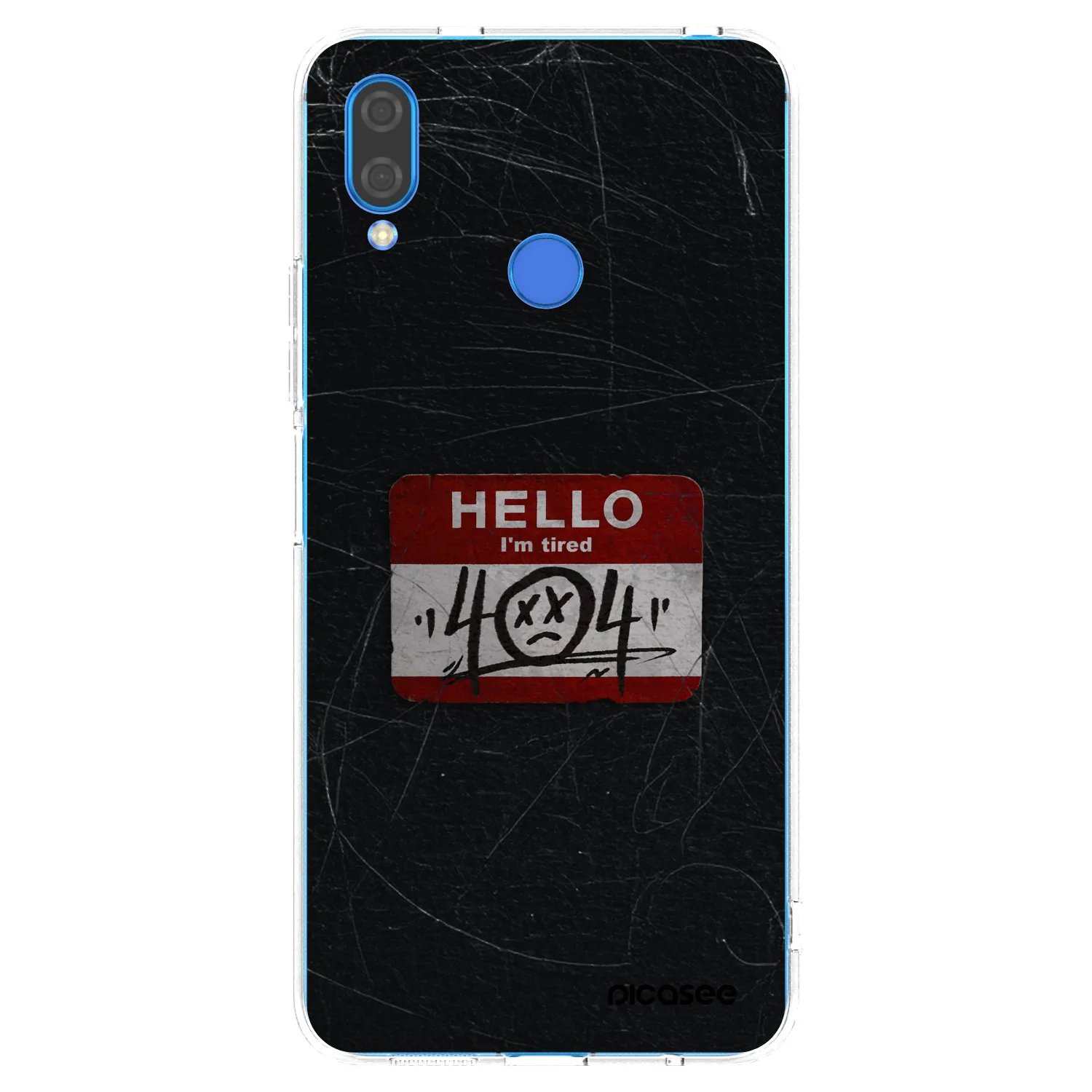Picasee silikonski prozorni ovitek za Huawei Nova 3 - HELLO 404