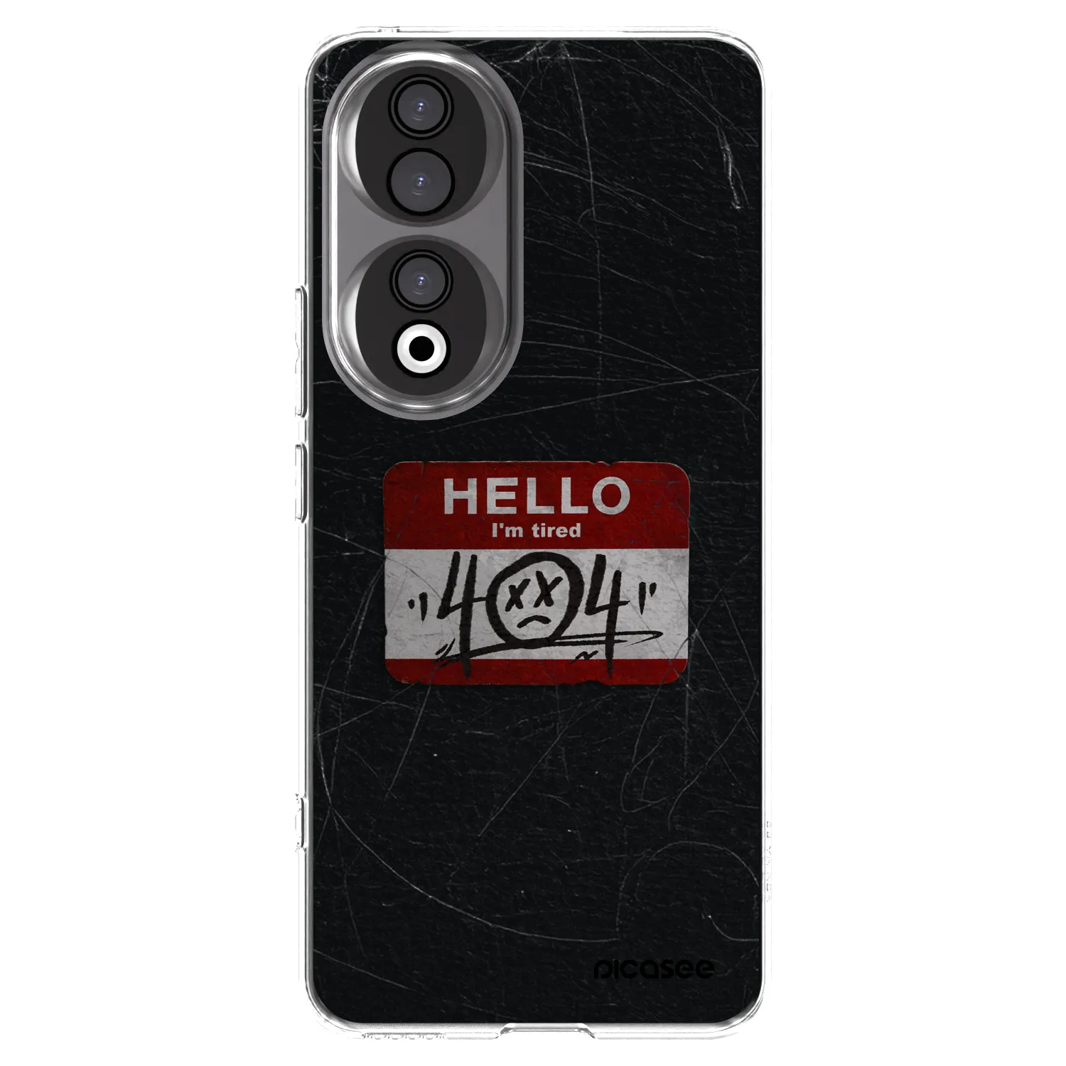 Picasee silikonski prozorni ovitek za Honor 90 5G - HELLO 404