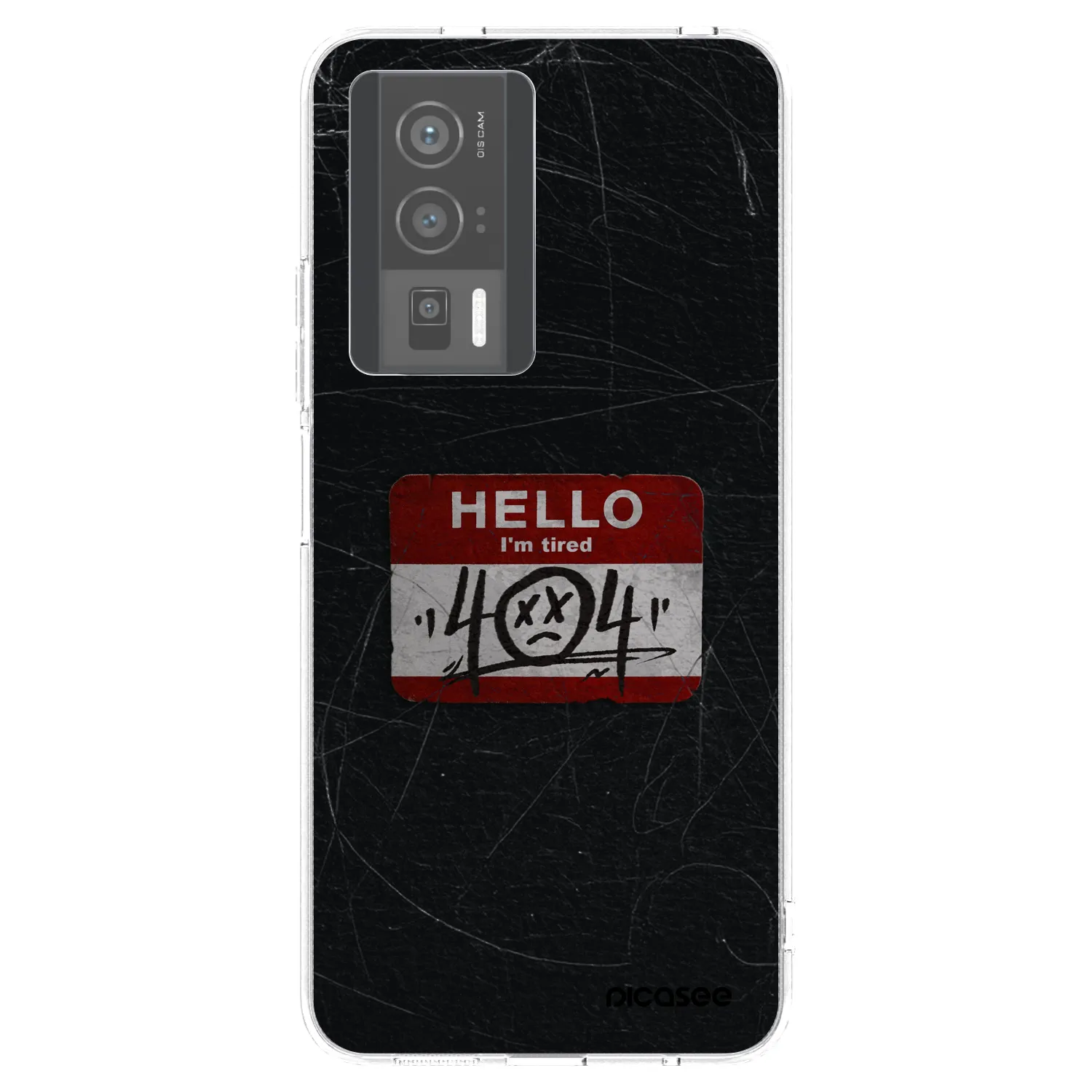Picasee silikonski prozorni ovitek za Xiaomi Poco F5 Pro 5G - HELLO 404