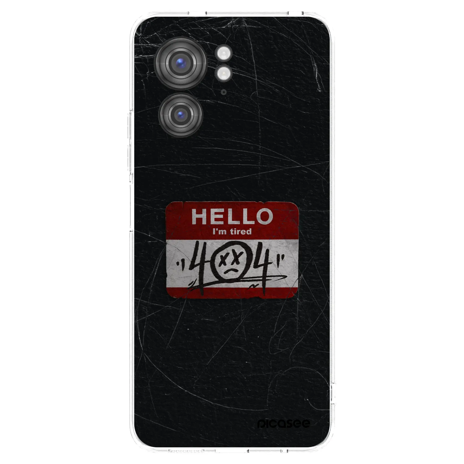Picasee silikonski prozorni ovitek za Motorola Edge 40 - HELLO 404