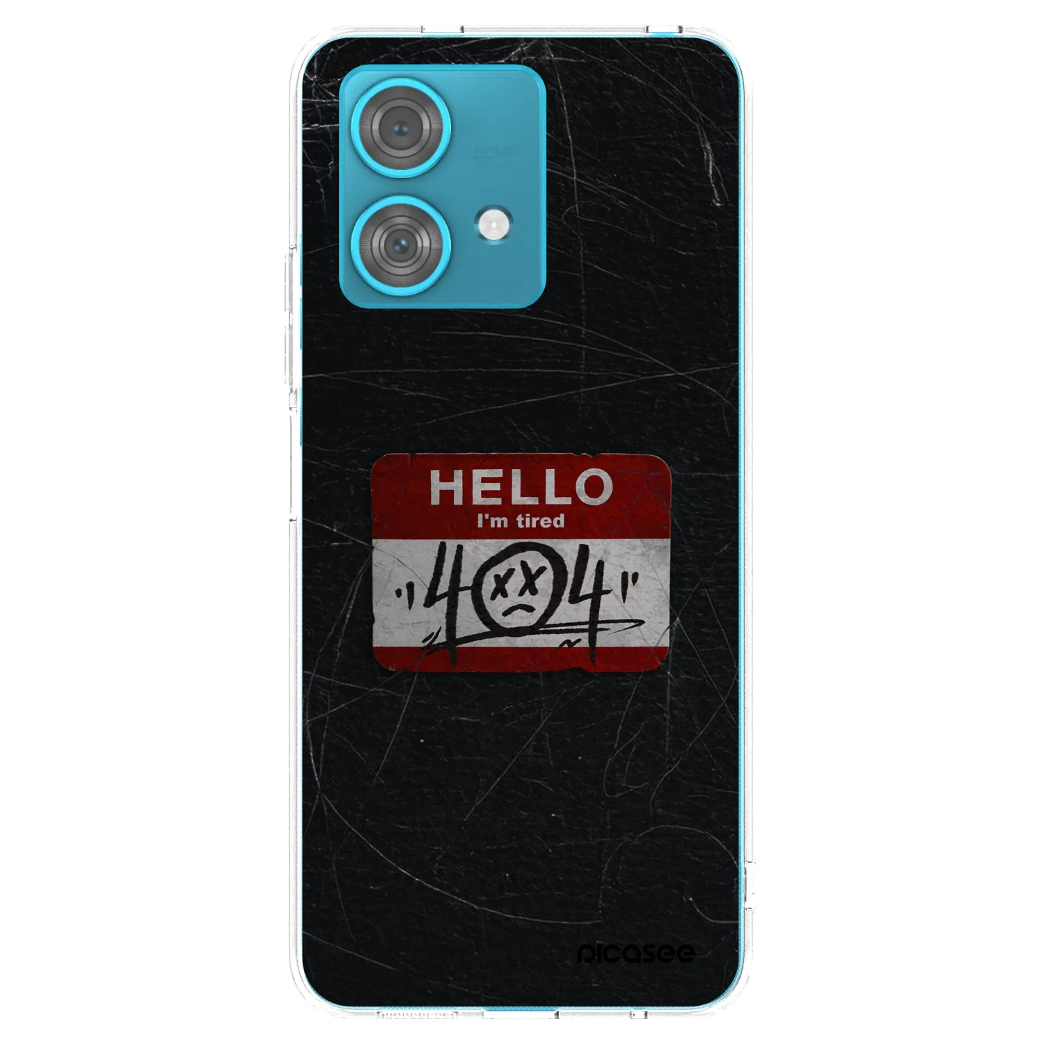 Picasee silikonski prozorni ovitek za Motorola Edge 40 Neo - HELLO 404
