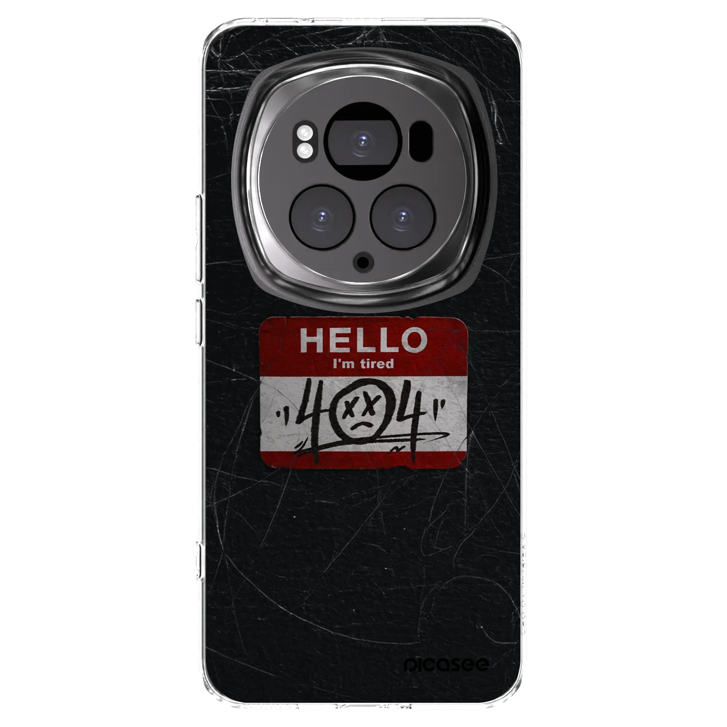 Picasee silikonski prozorni ovitek za Honor Magic6 Pro - HELLO 404