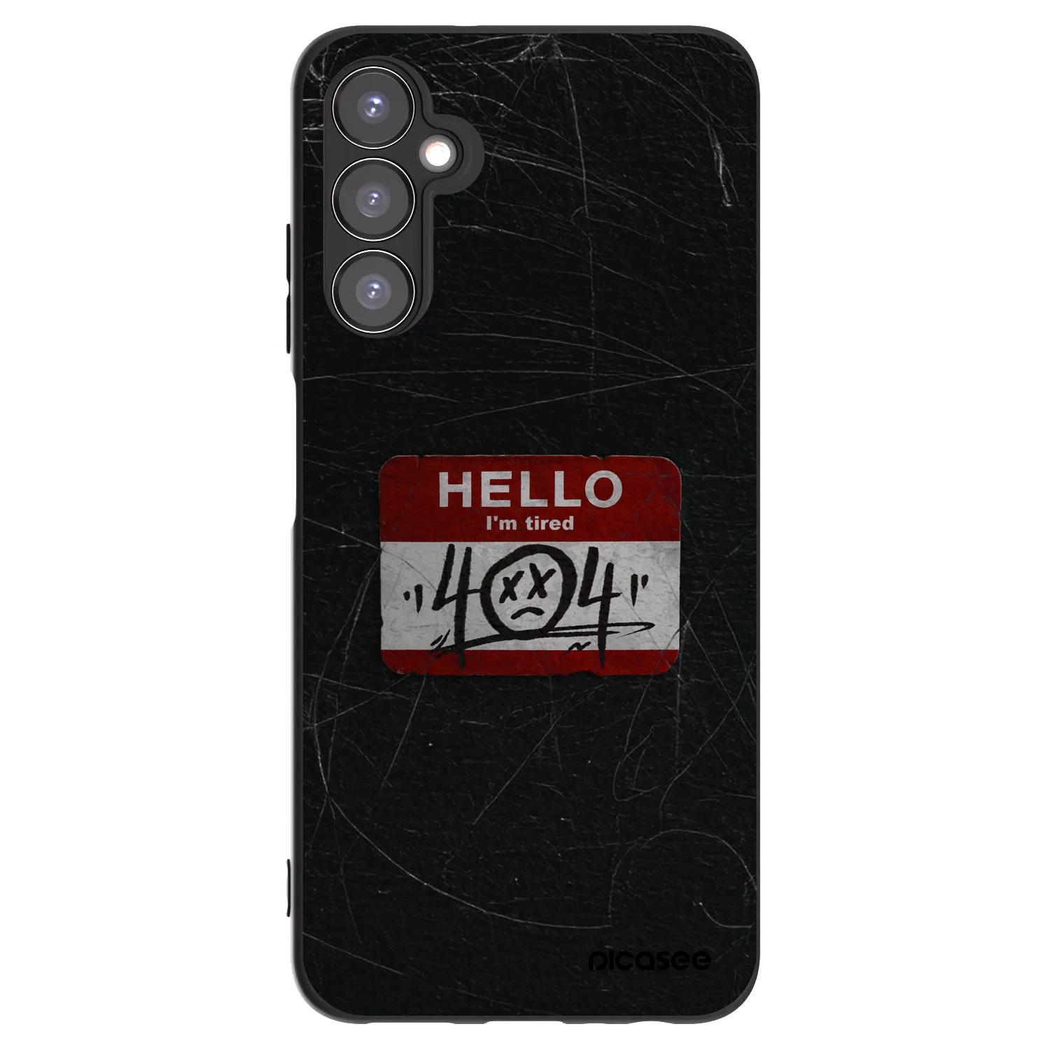 Picasee silikonski črni ovitek za Samsung Galaxy A05s A057G - HELLO 404