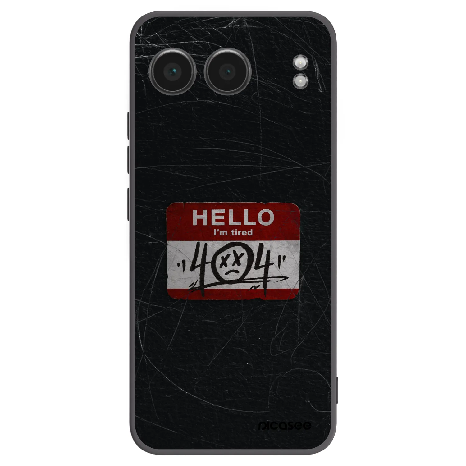 Picasee silikonski črni ovitek za OnePlus Nord 4 - HELLO 404