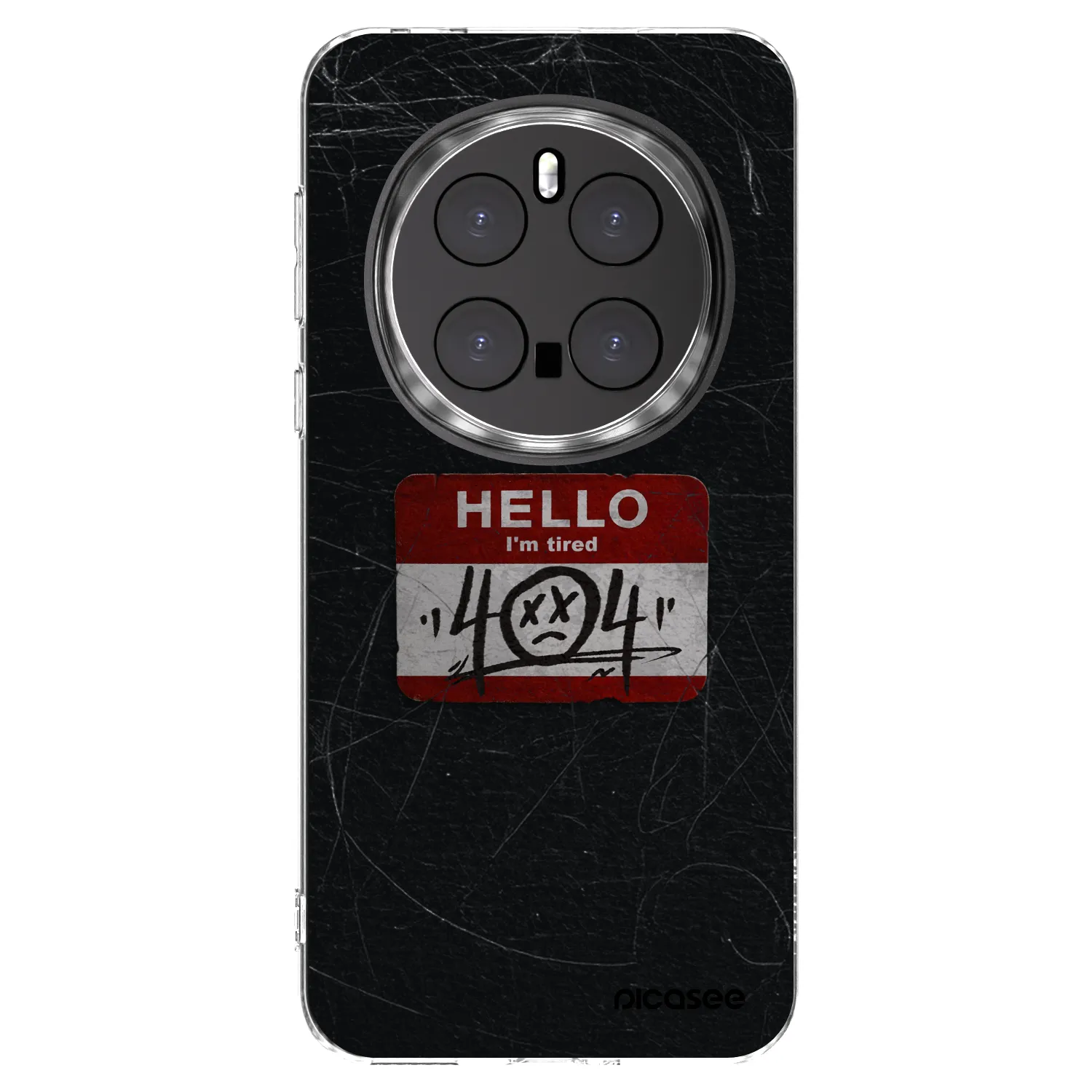 Picasee silikonski prozorni ovitek za Honor Magic7 Pro 5G - HELLO 404
