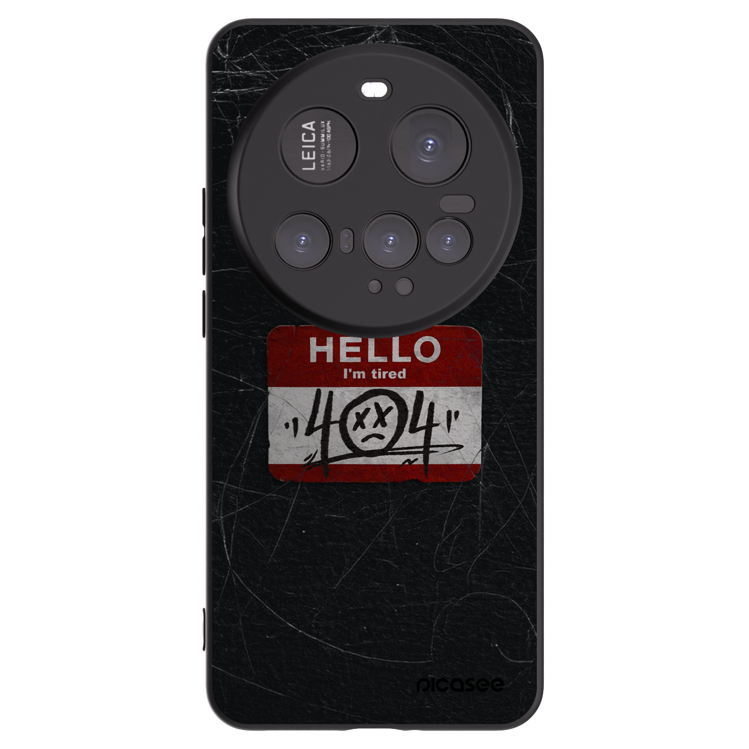 Picasee silikonski črni ovitek za Xiaomi 15 Ultra - HELLO 404