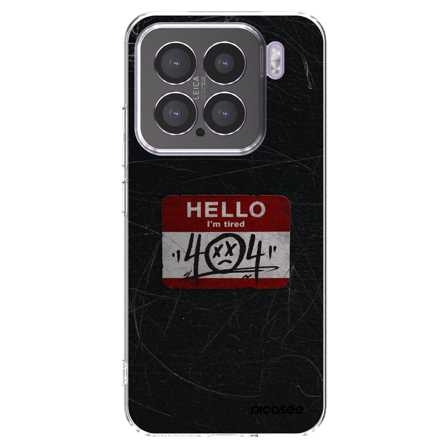 Picasee silikonski prozorni ovitek za Xiaomi 15 - HELLO 404