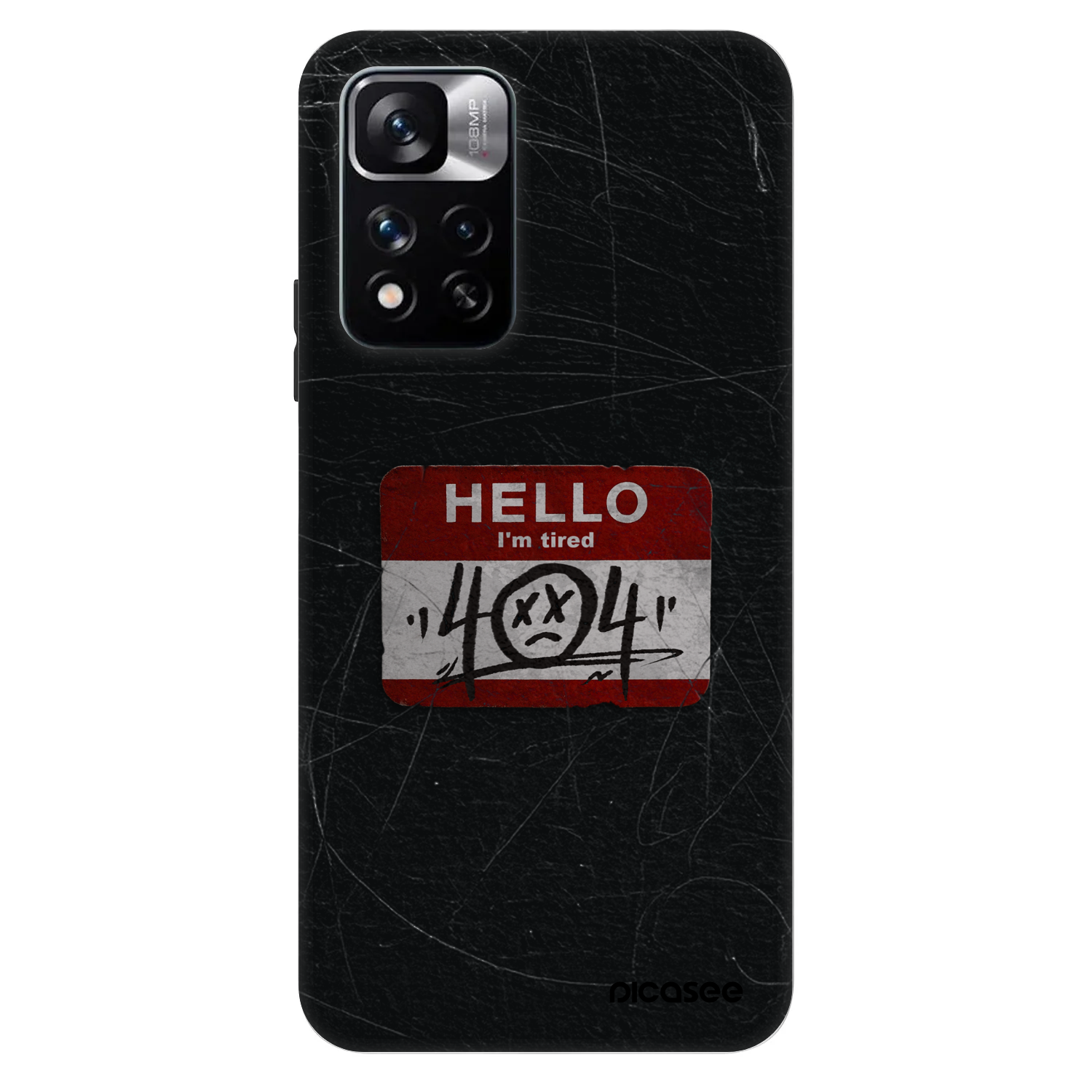 Picasee Fashion Case za Xiaomi Redmi Note 11 Pro 5G - HELLO 404