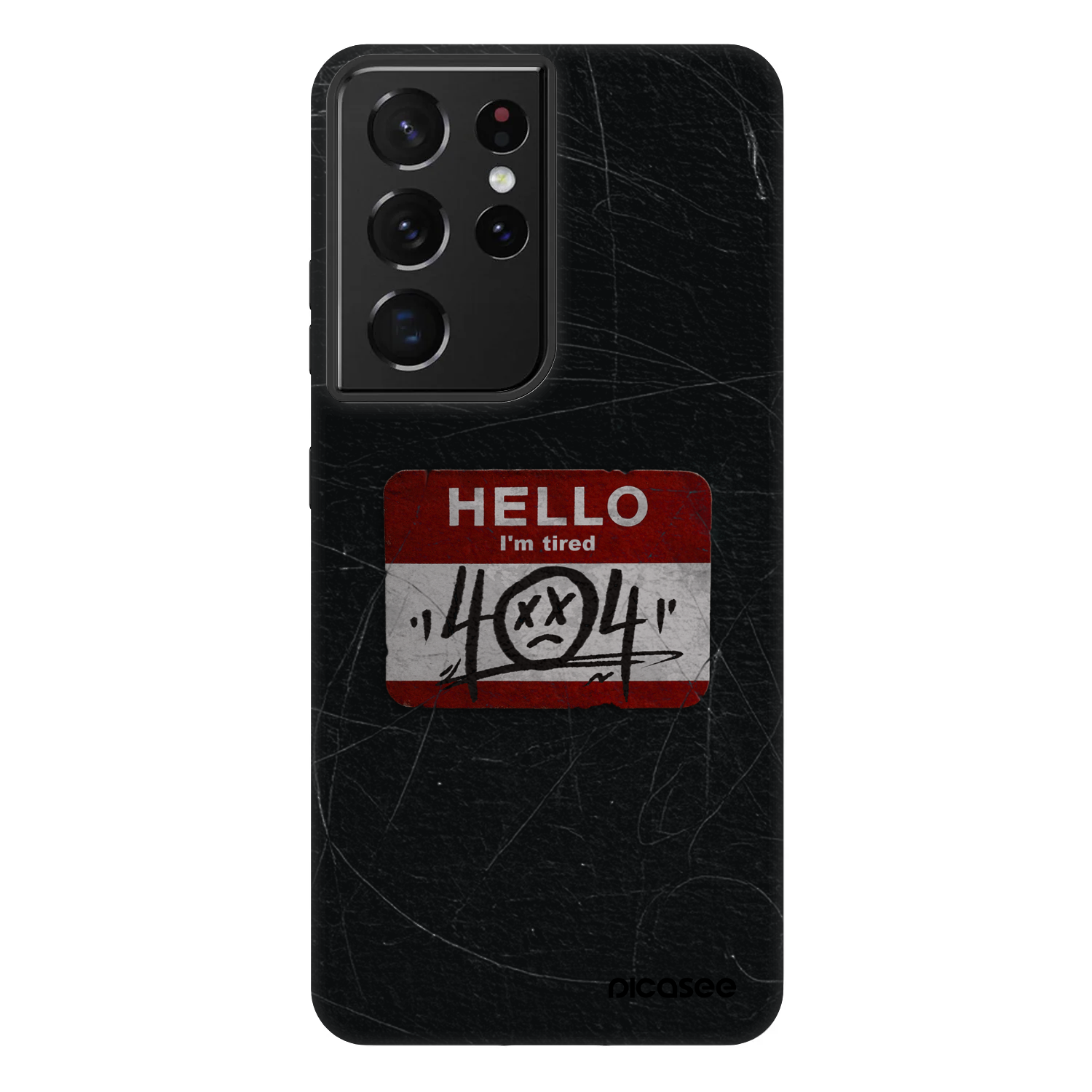 Picasee Fashion Case za Samsung Galaxy S21 Ultra 5G G998B - HELLO 404