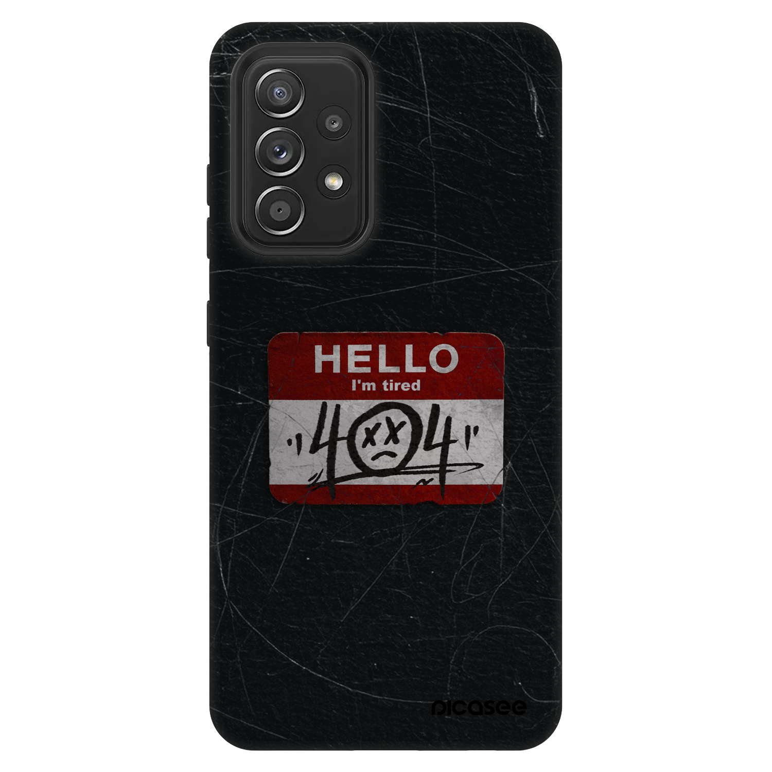 Picasee Fashion Case za Samsung Galaxy A52 5G A525F - HELLO 404
