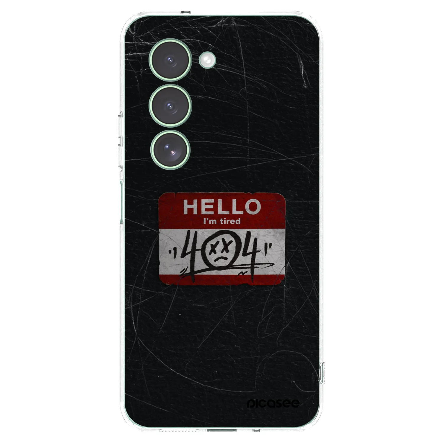 Picasee silikonski prozorni ovitek za Xiaomi Redmi 15 5G - HELLO 404