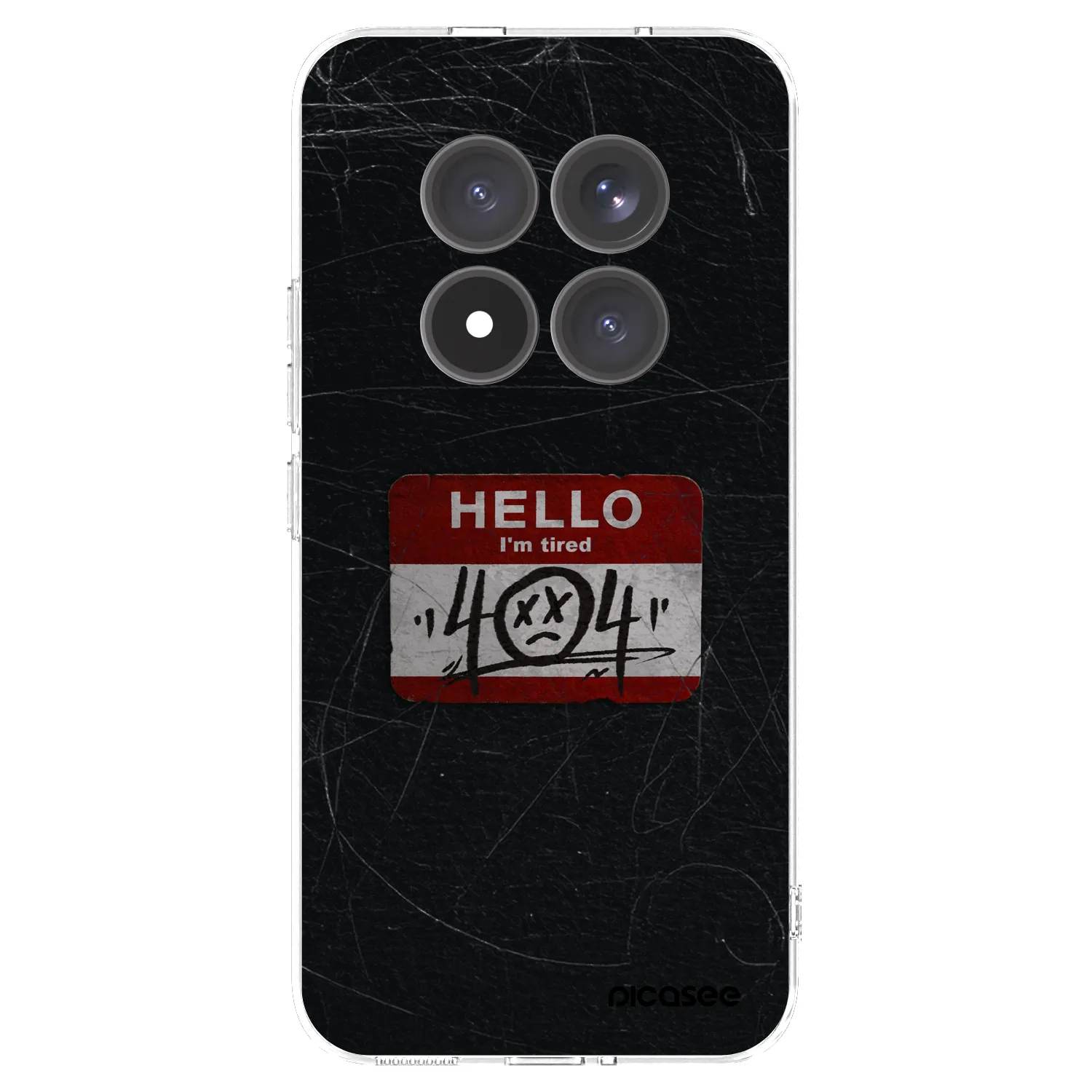 Picasee silikonski prozorni ovitek za Xiaomi Redmi Note 15 Pro+ - HELLO 404