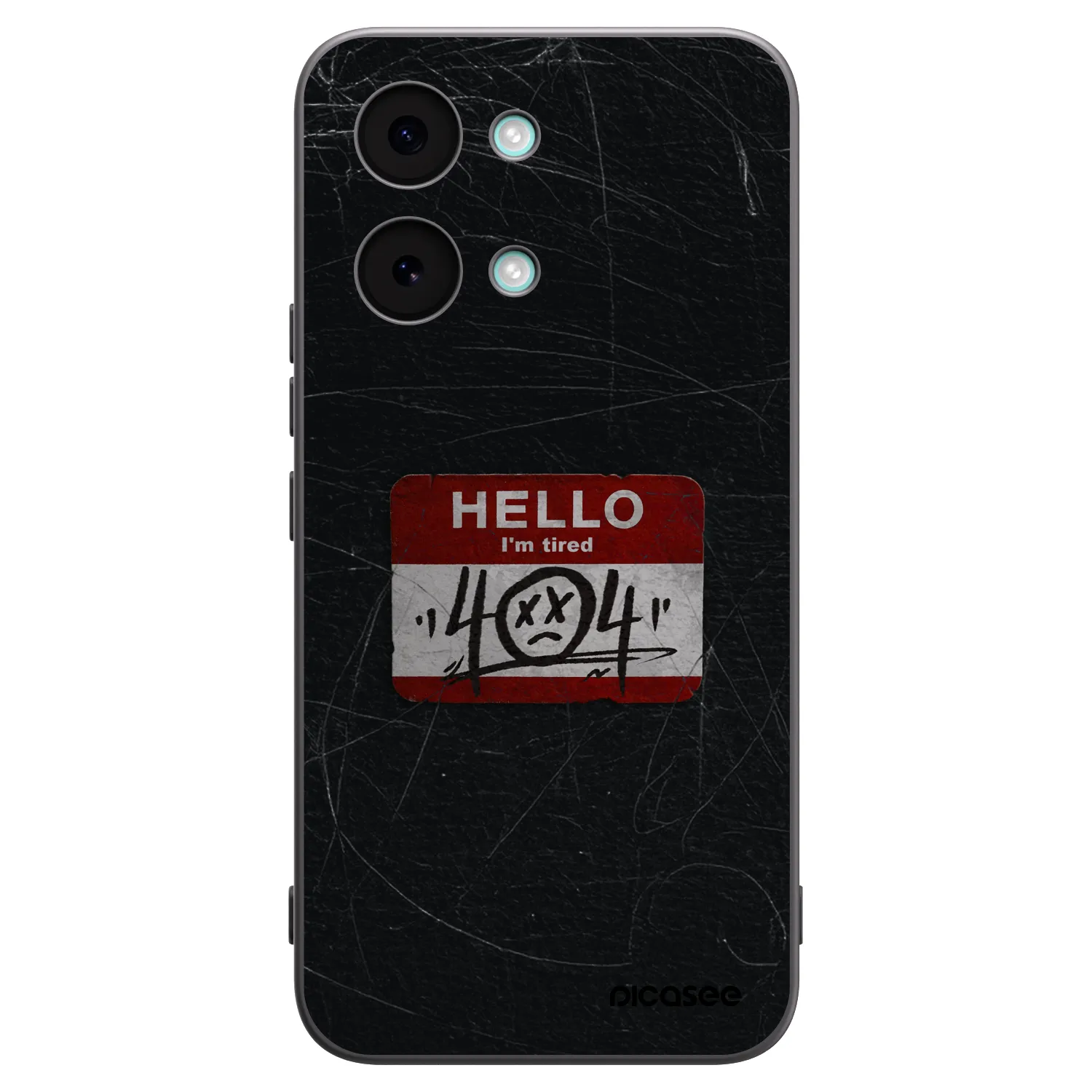 Picasee silikonski črni ovitek za Xiaomi Poco X8 Pro Max - HELLO 404