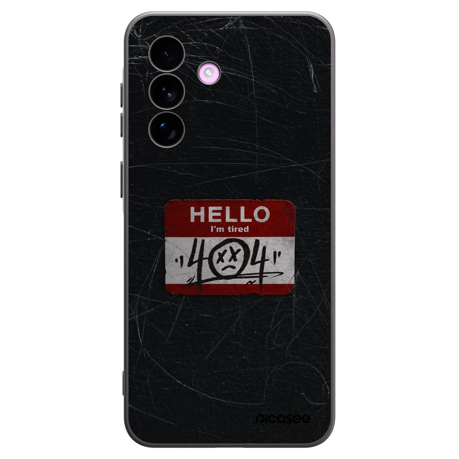 Picasee silikonski črni ovitek za Samsung Galaxy A57 5G - HELLO 404