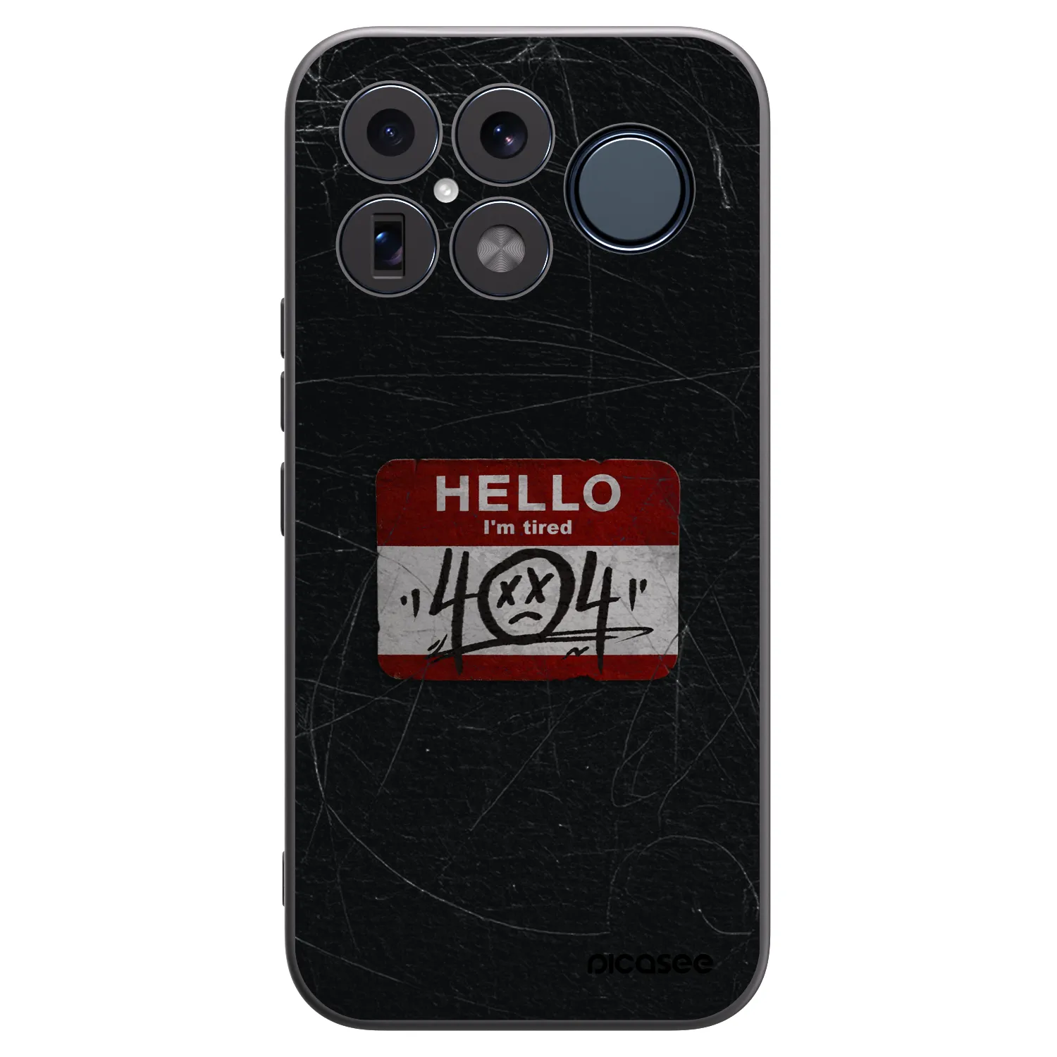 Picasee silikonski črni ovitek za Xiaomi Poco F8 Ultra - HELLO 404