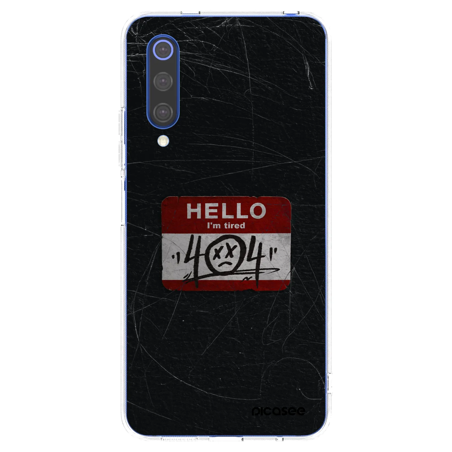Picasee silikonski prozorni ovitek za Xiaomi Mi 9 SE - HELLO 404