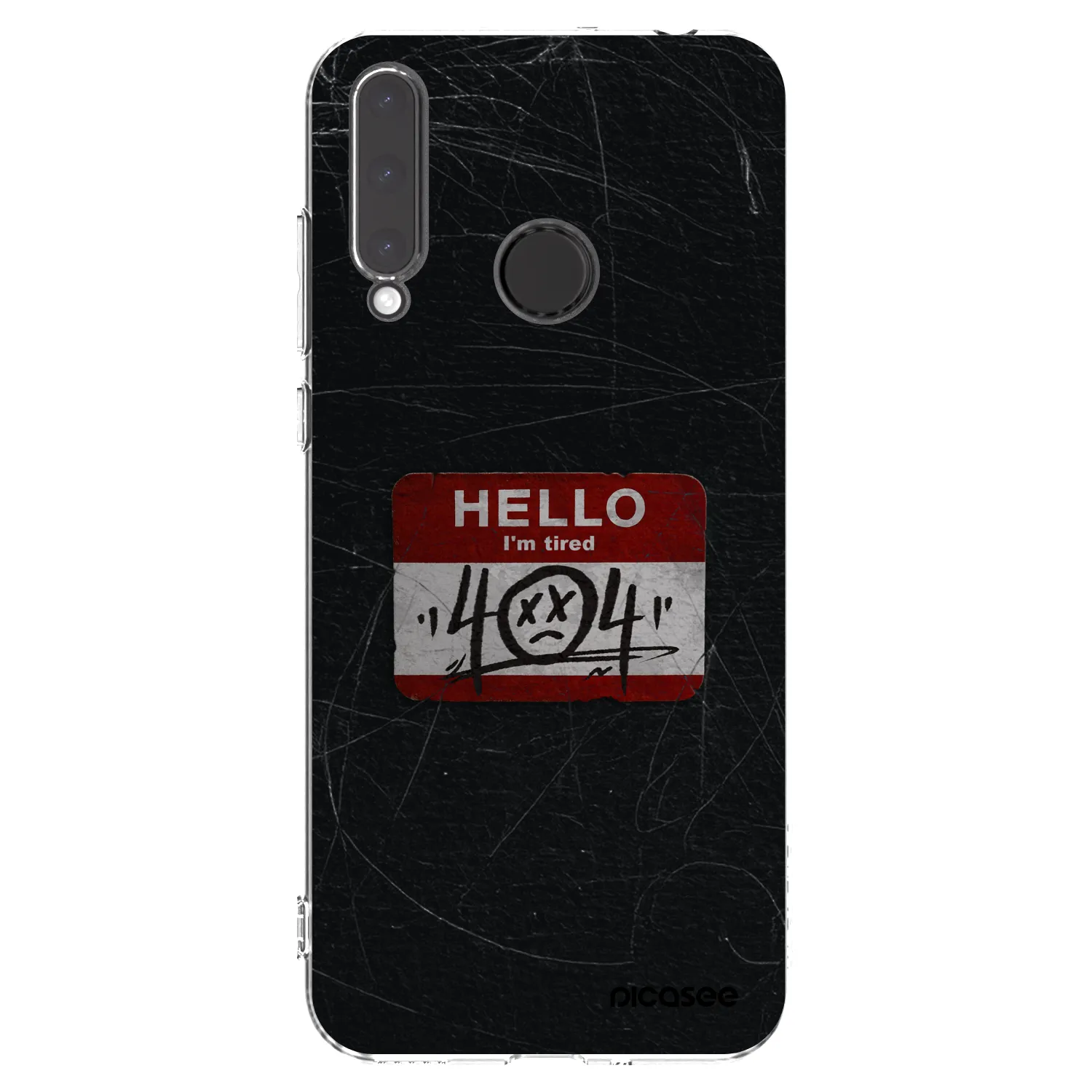 Picasee silikonski prozorni ovitek za Honor 20 Lite - HELLO 404