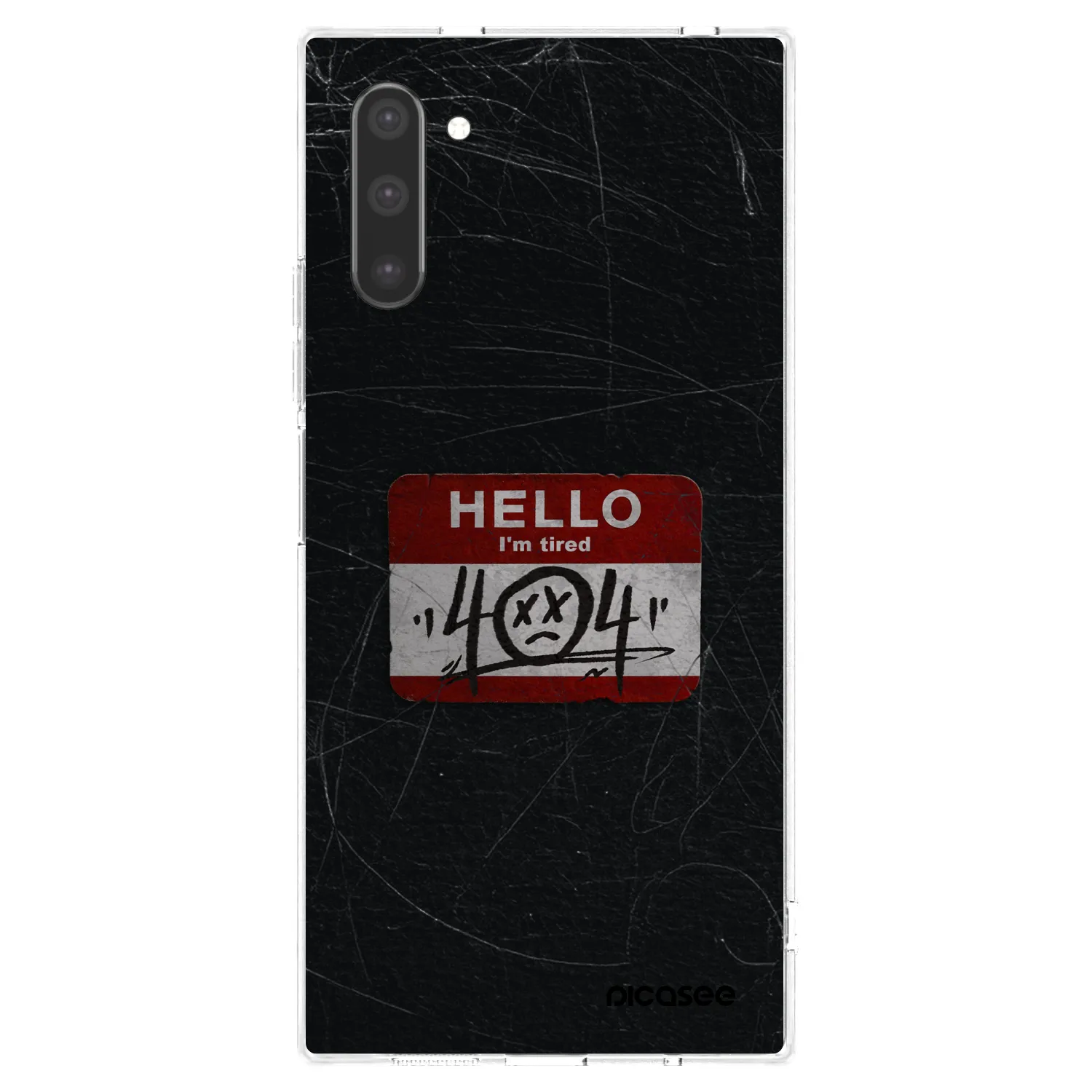 Picasee silikonski prozorni ovitek za Samsung Galaxy Note 10 N970F - HELLO 404