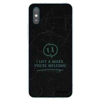Picasee silikonski prozorni ovitek za Xiaomi Redmi 9A - LEFT A MARK