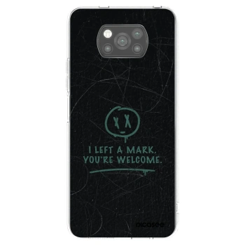 Picasee silikonski črni ovitek za Xiaomi Poco X3 - LEFT A MARK